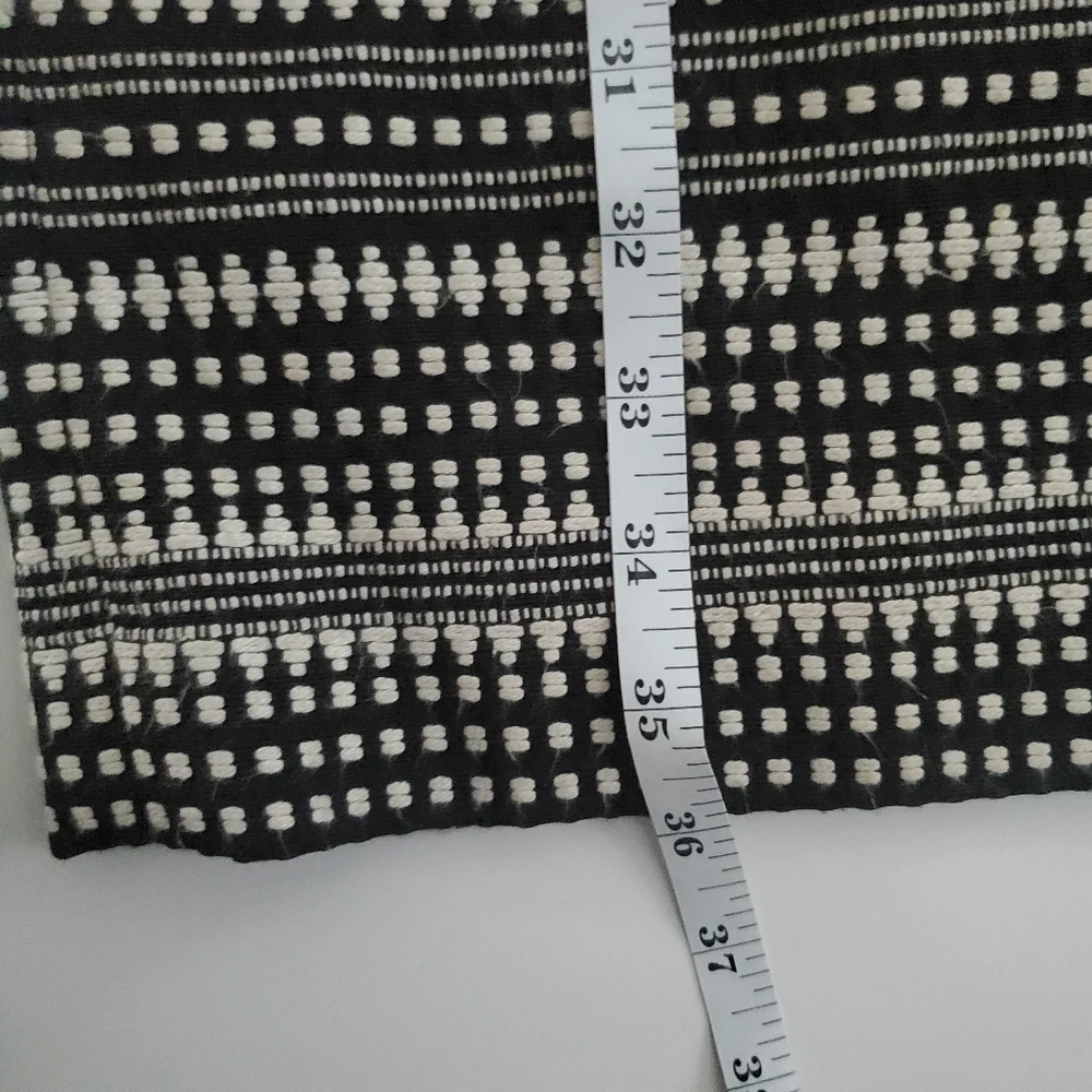 Banana Republic Black & White sleeveless dress sz 6 - Picture 4 of 13